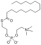 CAS#: 60793-01-3, 2-Hexadecanoylthio-1-Ethylphosphorylcholine