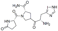 CAS 登录号：60839-69-2， 5-氧代脯氨酰-4(5)-碘组氨酰-脯氨酰胺