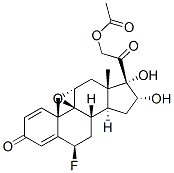 CAS#: 60864-48-4, 9beta,11alpha-Epoxy-6beta-Fluoro-16alpha,17,21-Trihydroxypregna-1,4-Diene-3,20-Dione 21-Acetate