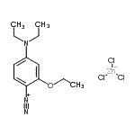 CAS#: 6087-53-2, 4-(Diethylamino)-2-Ethoxybenzenediazonium Trichlorozincate(1-)