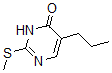 CAS 登录号：60902-60-5， 2-(甲硫基)-5-丙基-4(3H)-嘧啶酮