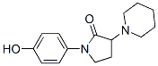 CAS 登录号：6103-55-5， 1-(4-羟基苯基)-3-哌啶基吡咯烷-2-酮