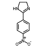CAS 登录号：61033-70-3， 2-(4-硝基苯基)-4,5-二氢-1H-咪唑