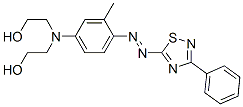 CAS#: 61049-89-6, 2,2'-[[3-Methyl-4-[(3-Phenyl-1,2,4-Thiadiazol-5-Yl)Azo]Phenyl]Imino]Bisethanol