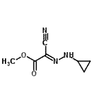 CAS 登录号：610794-02-0， 甲基(2E)-氰基(环丙基亚肼基)乙酸酯