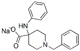 CAS 登录号：61085-47-0， 1-苄基-4-(苯基氨基)哌啶-4-羧酸钠