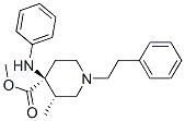 CAS#: 61085-96-9, Methyl cis-4-Anilino-3-Methyl-1-Phenethylpiperidine-4-Carboxylate