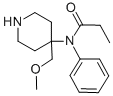 CAS 登录号：61086-18-8， N-[4-(甲氧基甲基)哌啶-4-基]-N-苯基丙酰胺