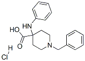 CAS#: 61087-51-2, 1-Benzyl-4-(Phenylamino)Piperidine-4-Carboxylic Acid Monohydrochloride
