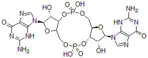 CAS 登录号：61093-23-0， 二(3',5')-环二鸟苷酸
