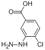 CAS 登录号：61100-67-2， 4-氯-3-肼基苯甲酸
