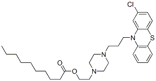 CAS#: 61120-81-8, 2-[4-[3-(2-Chloro-10H-Phenothiazin-10-Yl)Propyl]-1-Piperazinyl]Ethyl Decanoate