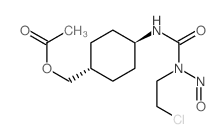 CAS#: 61137-49-3, [(1alpha,4beta)-4-[3-(2-Chloroethyl)-3-Nitrosoureido]Cyclohexyl]Acetic Acid Methyl Ester