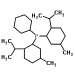 CAS#: 61142-16-3, Cyclohexyl[Bis(2-Isopropyl-5-Methylcyclohexyl)]Phosphine