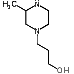 CAS 登录号：61155-10-0， 3-(3-甲基-1-哌嗪基)-1-丙醇