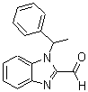 CAS 登录号：612046-98-7， 1-(1-苯基乙基)-1H-苯并咪唑-2-甲醛