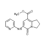 CAS#: 612065-23-3, Methyl 5-oxo-6-(2-pyridinylamino)-1,2,3,5-tetrahydro-8-indolizinecarboxylate