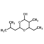CAS#: 612072-40-9, 6-Ethyl-2-isobutyl-5-methyl-1,3-dioxan-4-ol