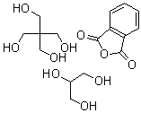 CAS 登录号：61215-87-0， 1,3-异苯并呋喃二酮与 2,2-二(羟基甲基)-1,3-丙烷二醇和 1,2,3-丙烷三醇的聚合物