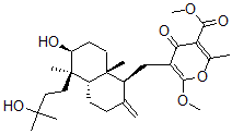 CAS 登录号：61235-00-5， Colletotrichin