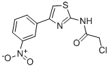 CAS#: 6125-33-3, 2-Chloro-N-[4-(3-Nitro-Phenyl)-Thiazol-2-Yl]-Acetamide