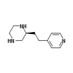 CAS#: 612503-14-7, (2S)-2-[2-(4-Pyridinyl)ethyl]piperazine