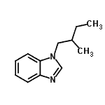 CAS 登录号：612524-32-0， 1-(2-甲基丁基)-1H-苯并咪唑