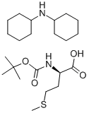 CAS 登录号：61315-59-1， 叔丁氧羰基-D-蛋氨酸二环己胺盐