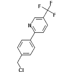 CAS#: 613239-76-2, 2-[4-(Chloromethyl)phenyl]-5-(trifluoromethyl)pyridine