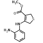 CAS#: 61325-23-3, Methyl 4-[(2-Aminophenyl)Amino]-2,5-Dihydro-3-Thiophenecarboxylate