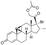 CAS#: 61339-41-1, 17-Bromo-9beta,11beta-Epoxy-21-Hydroxy-16alpha-Methylpregna-1,4-Diene-3,20-Dione 21-Acetate