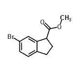 CAS 登录号：61346-40-5， 甲基6-溴-1-茚满羧酸酯