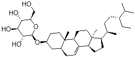 CAS 登录号：61376-86-1， 仙人掌甾醇葡糖苷