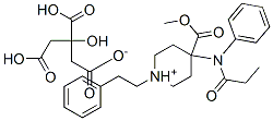 CAS#: 61380-27-6, 4-(Methoxycarbonyl)-1-Phenethyl-4-(N-Phenylpropionylamino)Piperidinium Dihydrogen Citrate