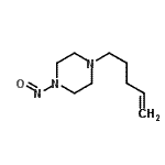 CAS#: 61454-56-6, 1-Nitroso-4-(4-Penten-1-Yl)Piperazine
