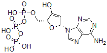 CAS 登录号：61468-92-6， 腺苷 2',3'-核环氧化物 5'-三磷酸酯