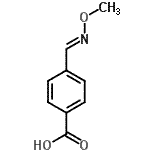 CAS 登录号：61471-43-0， 4-[(E)-(甲氧基亚胺)甲基]苯甲酸