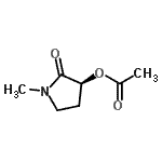 CAS#: 614754-27-7, (3S)-1-Methyl-2-oxo-3-pyrrolidinyl acetate