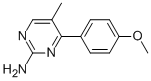 CAS#: 61541-78-4, 4-(4-Methoxyphenyl)-5-Methylpyrimidin-2-Amine