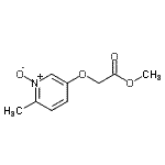 CAS#: 615568-73-5, Methyl [(6-methyl-1-oxido-3-pyridinyl)oxy]acetate