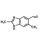 CAS#: 61587-93-7, 2,5-Dimethyl-1H-Benzimidazole-6-Carbaldehyde