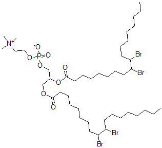 CAS 登录号：61596-55-2， 1,2-二(9,10-二溴硬脂酰)磷脂酰胆碱