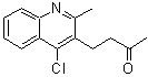CAS 登录号：61640-16-2， 4-(4-氯-2-甲基-3-喹啉基)-2-丁酮