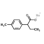 CAS#: 61666-53-3, Sodium 2-(4-Methylphenyl)Butanoate