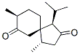 CAS#: 6168-64-5, [1R-(1alpha, 4beta, 5beta, 8S*)]-1-Isopropyl-4,8-Dimethylspiro[4.5]Decane-2,7-Dione