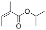 CAS 登录号：61692-76-0， 2-甲基异巴豆酸异丙酯