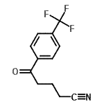CAS 登录号：61718-86-3， 5-氧代-5-[4-(三氟甲基)苯基]戊腈