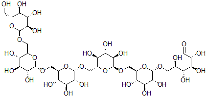 CAS 登录号：6175-02-6， 异麦芽六糖