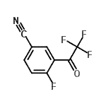 CAS#: 617706-17-9, 4-Fluoro-3-(trifluoroacetyl)benzonitrile