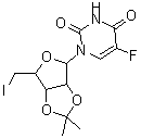 CAS 登录号：61787-10-8， 1-(5-脱氧-5-碘-2,3-O-异亚丙基呋喃戊糖基)-5-氟-2,4(1H,3H)-嘧啶二酮